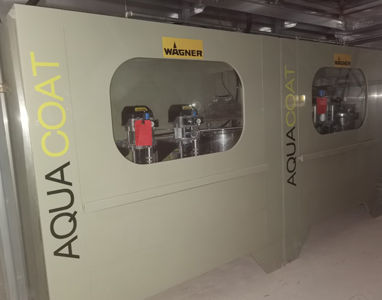 水性漆自动喷涂设备的特点